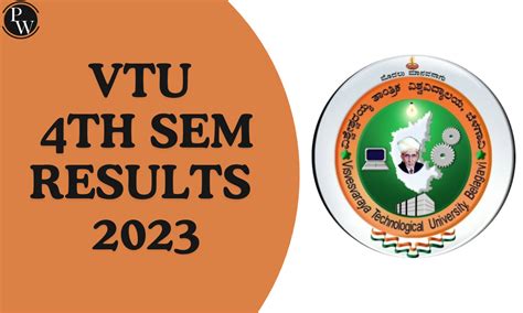 4th sem vtu results|VTU 4th Sem Results 2023 Out, Download Semester Marksheet .